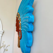 American Chief Concho Turquoise Feather - BThunder 