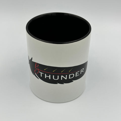 BThunder Feather Mug with Native Grounds MMIW Coffee for a Cause Roast - BThunder 