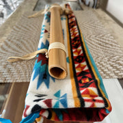 Carved Horse F Pentatonic 440Hz an Allan Madahbee Native American Flute - BThunder 