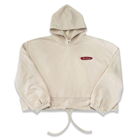 Lulu Oversized Cropped Hoodie - BThunder 